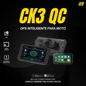 CK3 QC – GPS Inteligente para Moto — imagen 1 de 7