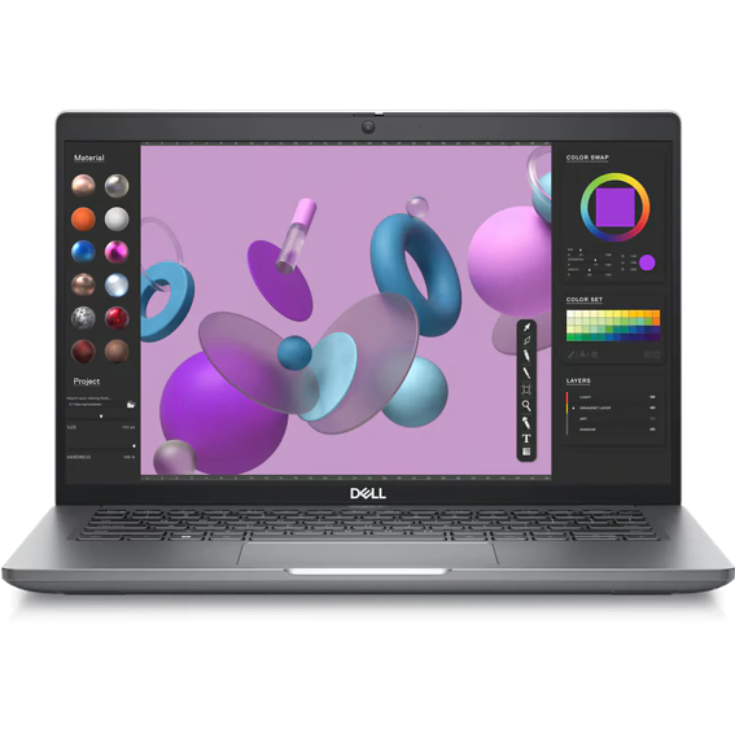3480 1 Workstation Dell Precision 3480, i7-1370P vPro, 32GB RAM, 512GB SSD, 14" FHD — imagen 1 de 5